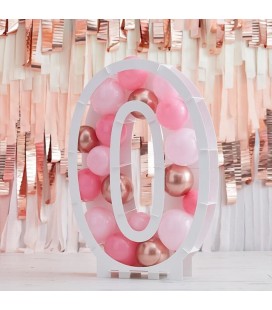 Mosaic Ballon Stand Number 0
