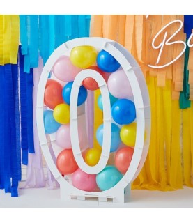 Mosaic Ballon Stand Number 0