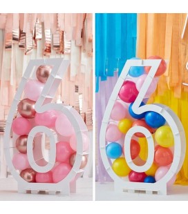 Mosaic Ballon Stand Number 6
