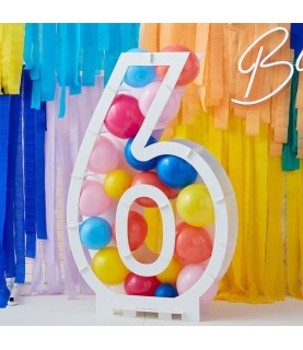 Mosaic Ballon Stand Number 6