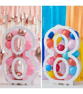 Mosaic Ballon Stand Number 8