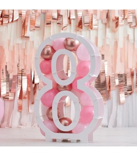 Mosaic Ballon Stand Number 8