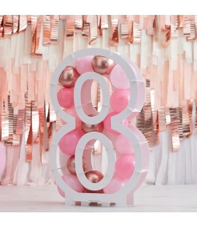 Mosaic Ballon Stand Number 8
