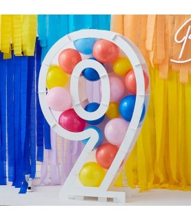 Mosaic Ballon Stand Number 9