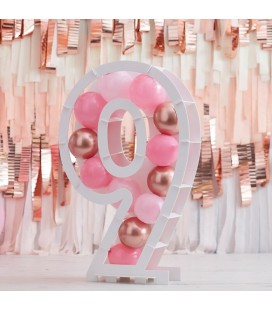 Mosaic Ballon Stand Number 9