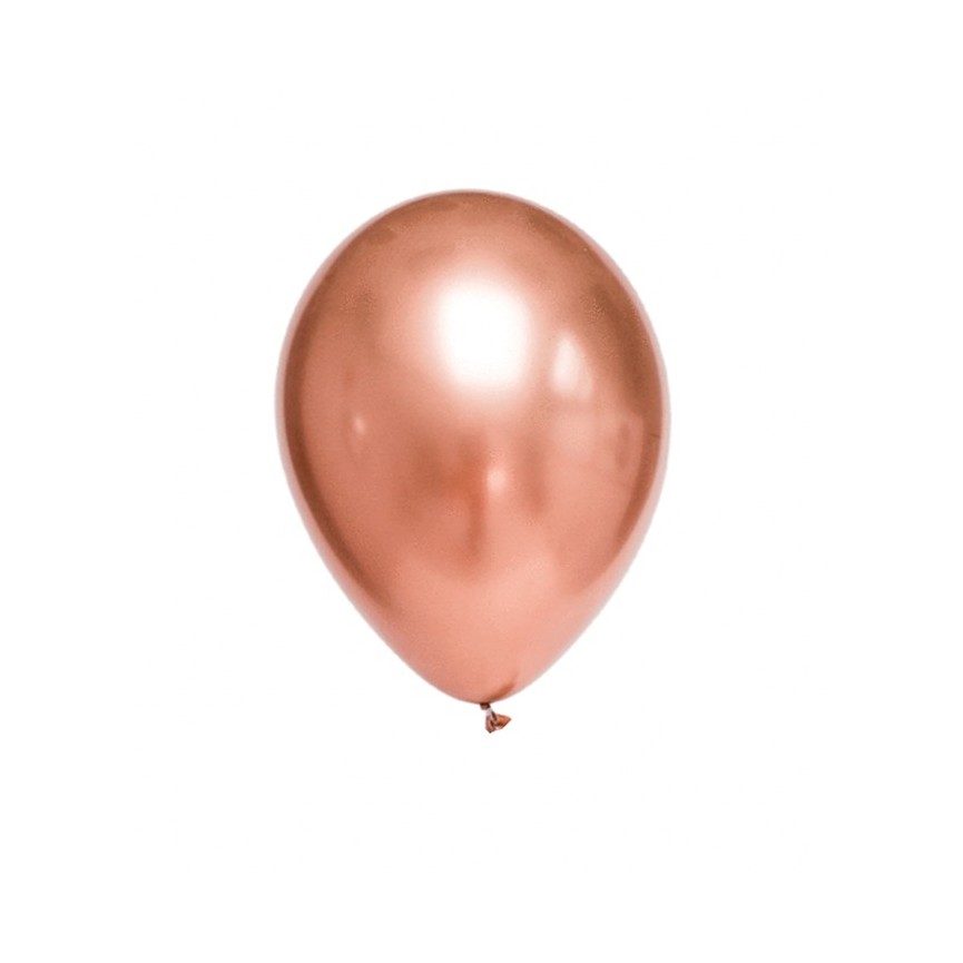 Ballon Latex Chromé Argent