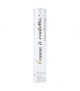 Silver Confetti Popper 28cm
