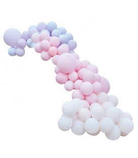 Luxe Pastel Pink & Purple Balloon Arch Kit