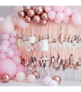Luxe Pastel Pink & Rose Gold Balloon Arch Kit