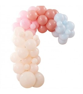 Kit Guirlande de Ballons Pastel Nude