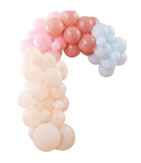 Kit Guirlande de Ballons Pastel Nude
