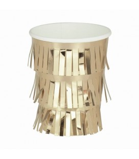 Gold Fringe Cups