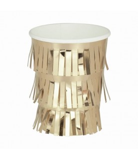 Gold Fringe Cups