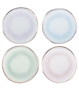 Pastel Watercolour Plates