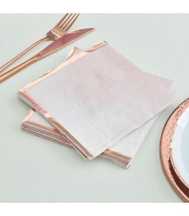 Pink Watercolour Napkins