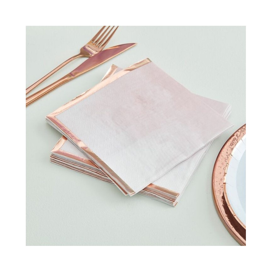 Pink Watercolour Napkins