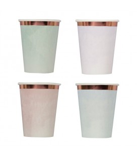Gobelets Aquarelle Pastel