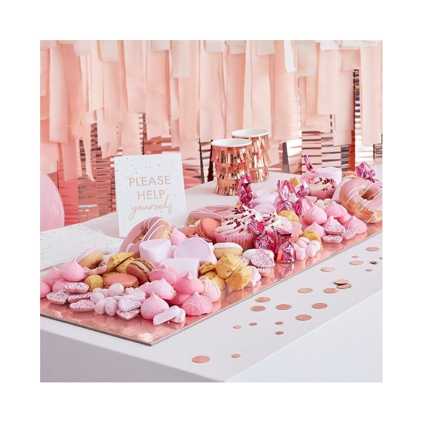 Rose Gold Food Grazing Board Kit