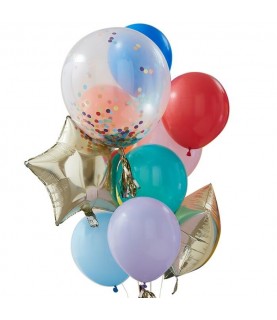Bouquet de Ballons Doré Métallisé
