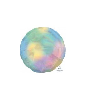 Foil Holographic Iridescent Pastel Balloon