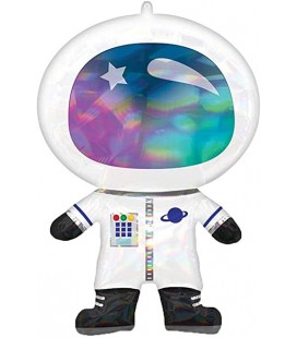 Holographic Astronaut Mylar Balloon