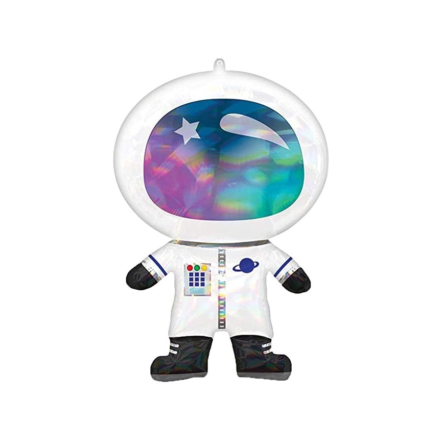 Holographic Astronaut Mylar Balloon