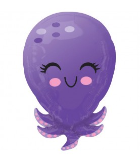 Cute Octopus Folienluftballon