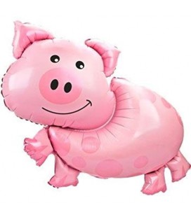 Ballon Mylar Cochon