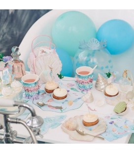 Swimming Mermaids Plates