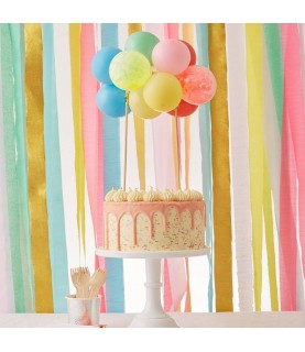 Rainbow Balloon Cake Topper Kit