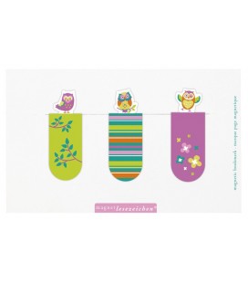 Magnetic Bookmarks Owl