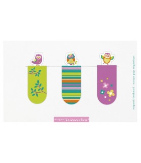 Magnetic Bookmarks Owl