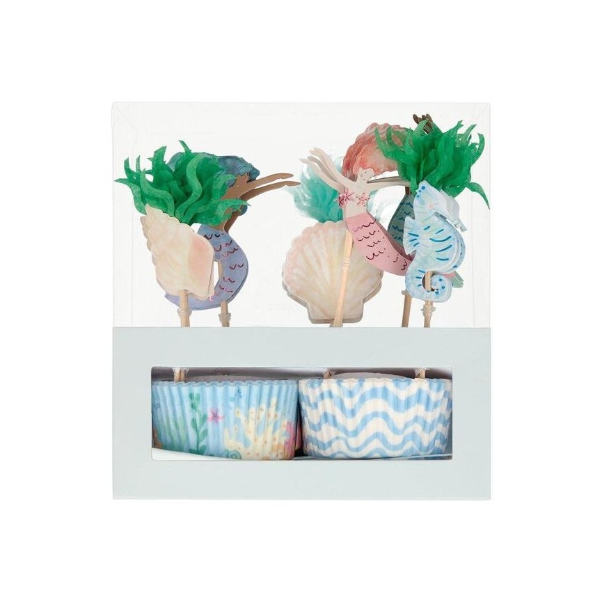 Mermaids Cupcake Kit Mermaids Cupcake Kit