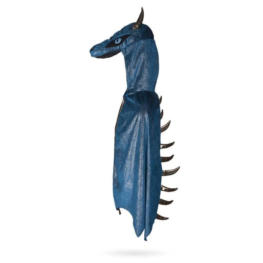 Blue Starry Night Dragon Cape 5-6 years