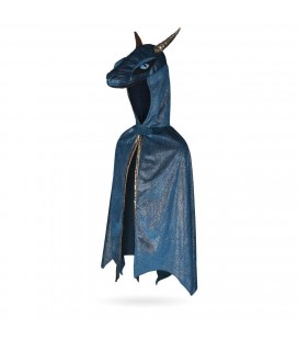 Blue Starry Night Dragon Cape 5-6 years