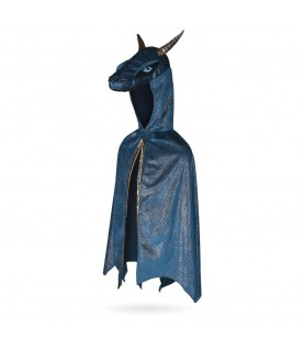 Blue Starry Night Dragon Cape 5-6 years