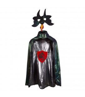Dragon/Knight Reversible Cape & Mask 5-6 years