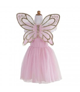 Gold Butterfly Dress & Wings 5-7 years