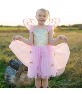 Gold Butterfly Dress & Wings 5-7 years