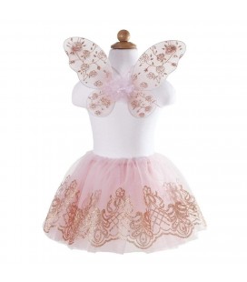 Rose Gold Tutu with Wings  4-7 years