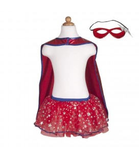Superhero Tutu/Cape/Mask Set 4-7 years