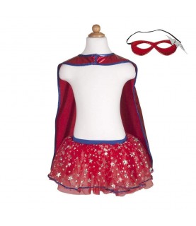 Superhero Tutu/Cape/Mask Set 4-7 years