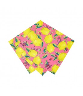 Pink Lemon Napkins