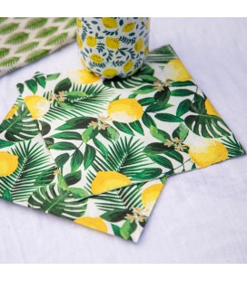 Tropi Lemon Napkins