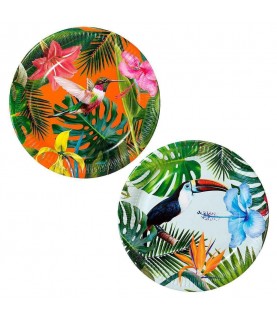Tropical Fiesta Party Plates