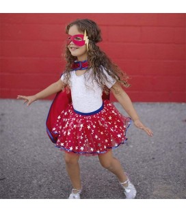 Superhero Tutu/Cape/Mask Set 4-7 years