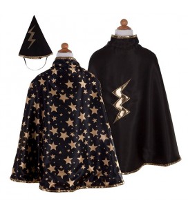 Reversible Wizard Cape & Mask 4-6 years