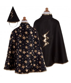 Reversible Wizard Cape & Mask 4-6 years