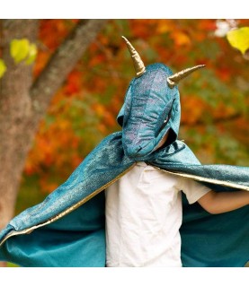 Blue Starry Night Dragon Cape 5-6 years