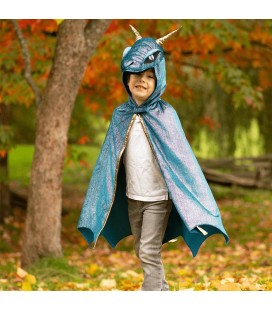 Blue Starry Night Dragon Cape 5-6 years